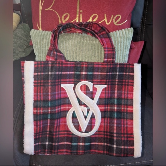Victoria's Secret Handbags - Plaid Victoria Secret TartanTote